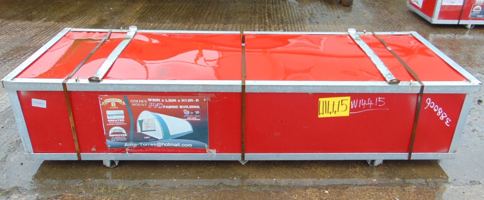 Heavy-Duty Storage Shelter - W20' x L30' x H12'