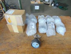 Q 14 x New Unissued Stainless Steel Generator / Power Plug from MoD