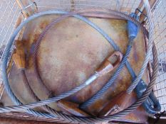 3 x Main Battle Tank, Challenger / Chieftain etc Steel Tow / Recovery Ropes