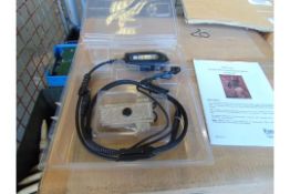 20 x New Unissued Frontier 1000 Clansman / Bowman Headset, (1 Box x 20), Original Packing