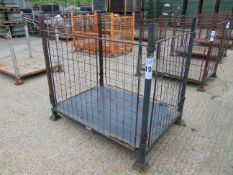 Home Office Steel Stacking Stillage W/ Removable Posts & Sides