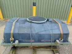 1 x Demountable 100 Gall Water Bowser c/w Frame for Fitting to Land Rover Trailer