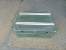 A1 Aluminium Zarges Type Stacking Waterproof Transit Case, MoD Reserve Stock