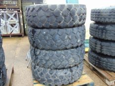 4 x Michelin 335/80 R20 XZL MPT Tyres
