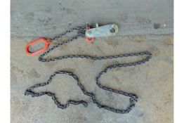 Unissued Lifting Chain w/ Quick Release Hook - From MOD