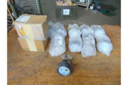 Q 14 x New Unissued Stainless Steel Generator / Power Plug from MoD