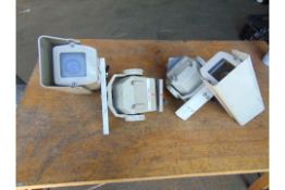 2 x Security Cameras c/w Mounts etc