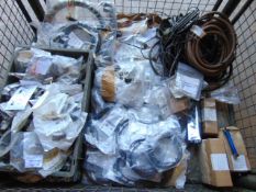 1 x Stillage of Clansman Radio inc Cables, RF, Filters, Antenna Spam etc