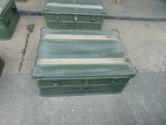 A1 Aluminium Zarges Type Stacking Waterproof Transit Case, MoD Reserve Stock