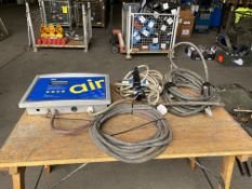 PCL Air Inflation System c/w Power Cable, Airline etc