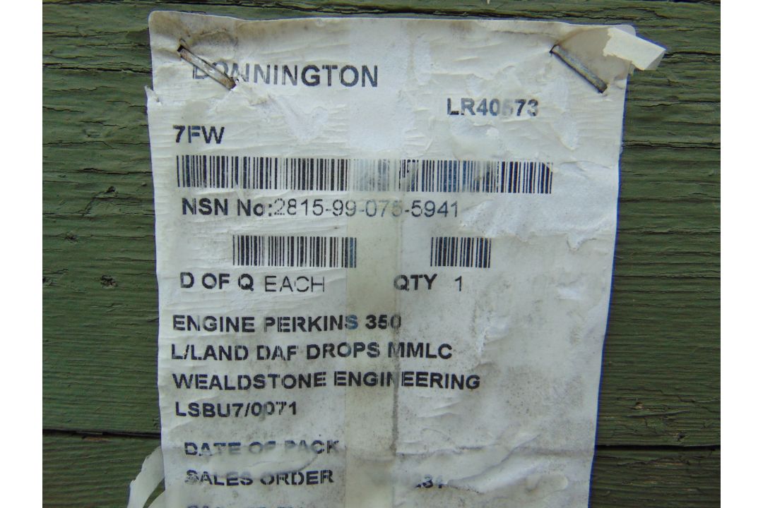 Perkins Diesel 350E Engine - Image 32 of 41