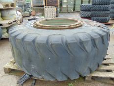 1 x Firestone 29.5 - 35 Super Rock Grip Tyre & Rim