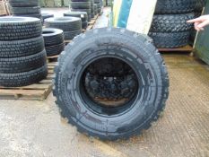 3 x Michelin 335/80R20 MPT X Force Tyres - Unused