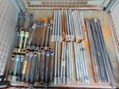 Quantity HGV Wheel Brace, Tyre Removers and Extension, Jack Handles Etc
