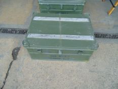 A1 Aluminium Zarges Type Stacking Waterproof Transit Case, MoD Reserve Stock