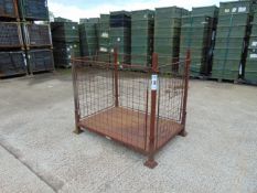 Home Office Steel Stacking Stillage W/ Removable Posts & Sides
