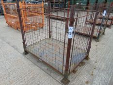 Home Office Steel Stacking Stillage W/ Removable Posts & Sides