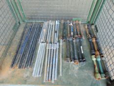 Quantity HGV Wheel Brace, Tyre Removers and Extension, Jack Handles Etc