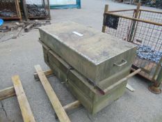 Aluminium Demountable Tool Box, Ideal for Pick-Ups Transits etc w/ Lifting Handles