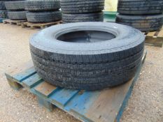1 x Michelin 315 / 70R 22.5 Tyres - Unused
