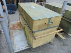Aluminium Demountable Tool Box, Ideal for Pick-Ups Transits etc w/ Lifting Handles