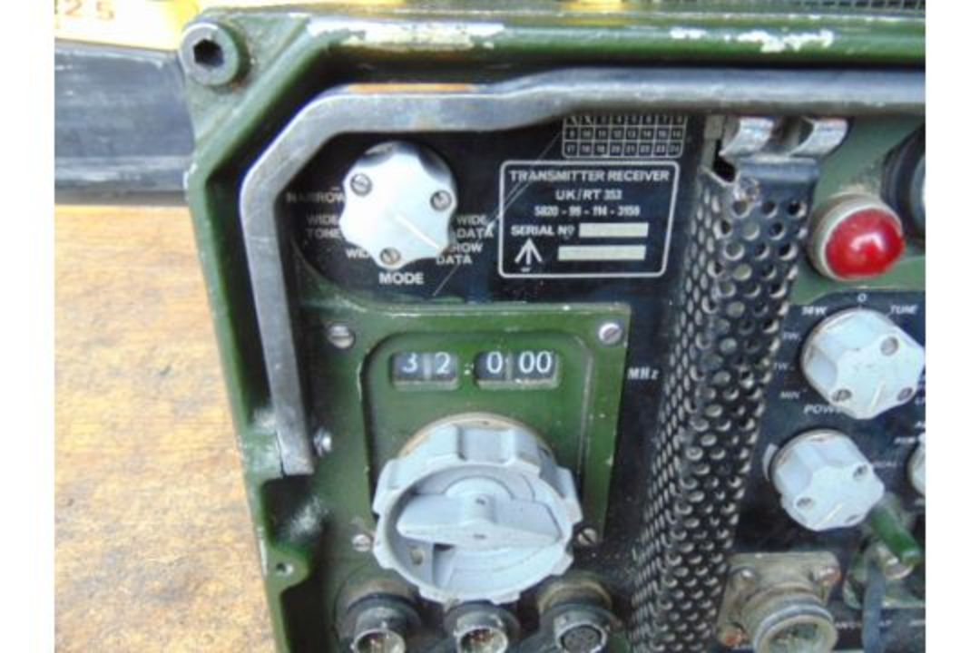 Clansman Transmitter Receiver UK/RT 353 - Image 3 of 5