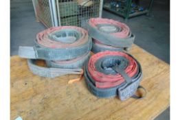5 x Towing Straps