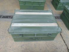 A1 Aluminium Zarges Type Stacking Waterproof Transit Case, MoD Reserve Stock