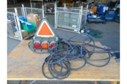 New Unissued Trailer Marker Light Kit c/w Cable and Nato Plug