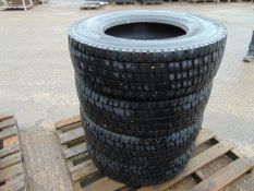 4 x Continental 225/75R 17.5 Conti Hybrid LD3 Tyres