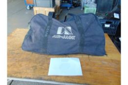 Land Rover 4.2 ton Air Jack Original Packing c/w Exhaust Inflator Pipe etc