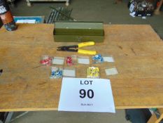 New Unissued Ampliversal Electrical Vehicle Crimper kit c/w Terminals etc