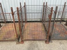 MOD Steel Stacking Stillage W/ Removable Posts & Sides