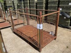 Home Office Steel Stacking Stillage W/ Removable Sides