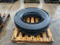 1 X MICHELIN 295/80/R22.5 XZY-2. UNUSED!