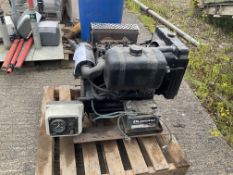 LISTER PETTER DIESEL POWQER UNIT.