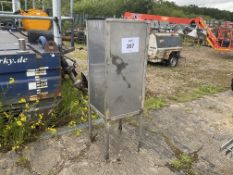 STAINLESS STEEL SAND BLASTING HOPPER