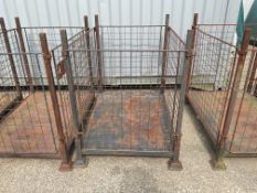 MOD Steel Stacking Stillage W/ Removable Posts & Sides