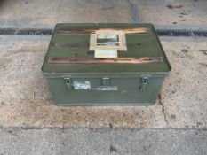 A1 Aluminium Zarges Type Stacking Waterproof Transit Case, MoD Reserve Stock