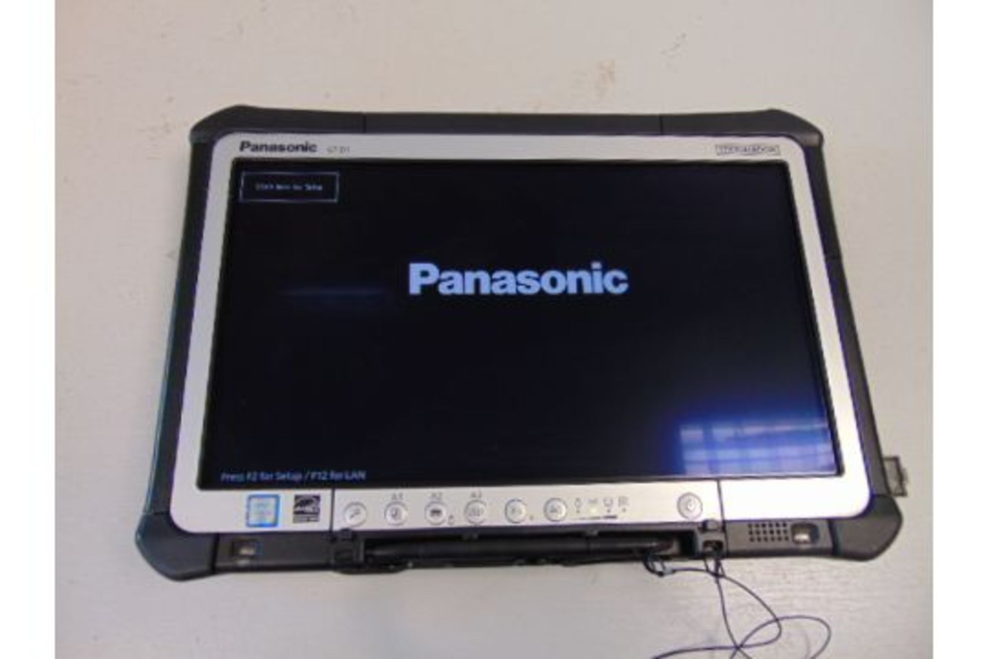 PANASONIC TOUGHBOOK CF-D1 with a wall charger, Vehicle dock & DC Adapter from UK Fire and Rescue - Image 2 of 33