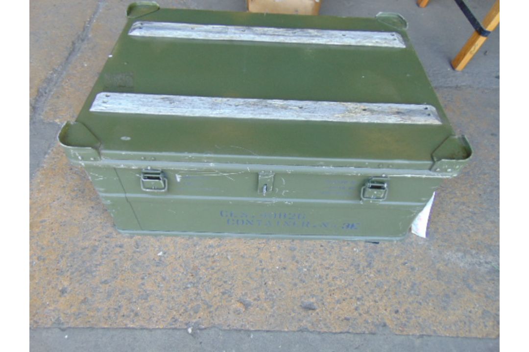 A1 Aluminium Zarges Type Stacking Waterproof Transit Case, MoD Reserve Stock - Image 1 of 4
