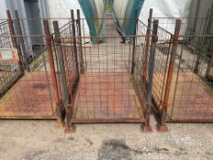 MOD Steel Stacking Stillage W/ Removable Posts & Sides