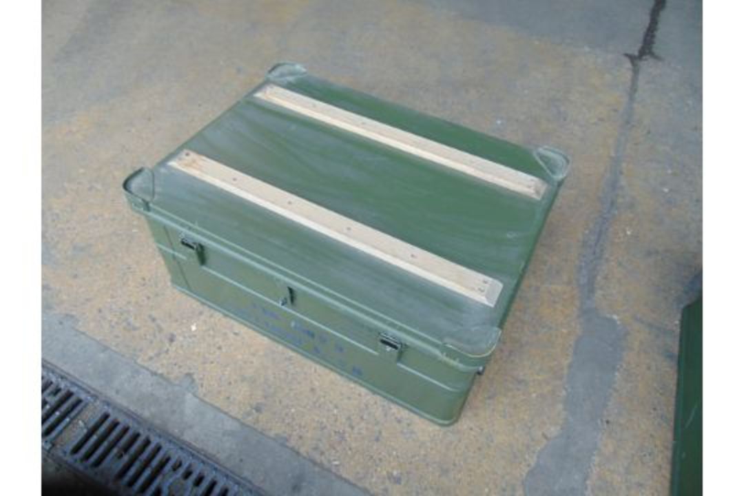 A1 Aluminium Zarges Type Stacking Waterproof Transit Case, MoD Reserve Stock - Image 2 of 5