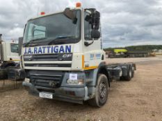DAF CF 6X4 CHASSIS CAB