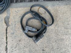 BRITISH ARMY/NATO VEHICLE SLAVE LEADS.