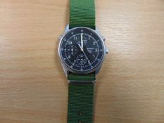 SEIKO GEN 2 CHRONO WATCH, RAF TORNADO FORCE ISSUE