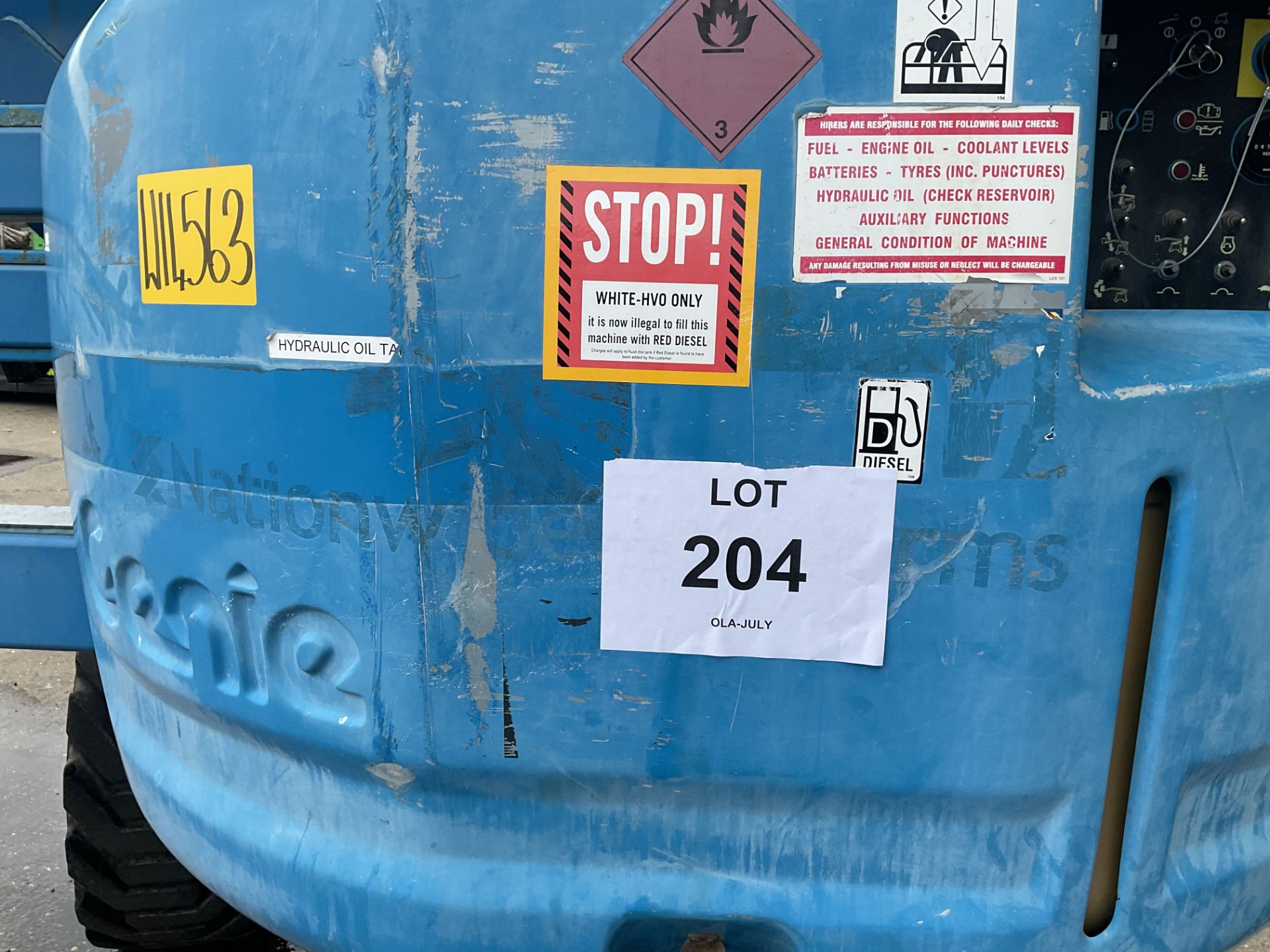 Genie Z45/25 cherry picker. - Image 20 of 21