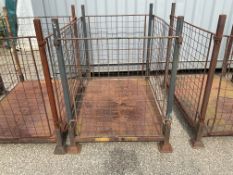 MOD Steel Stacking Stillage W/ Removable Posts & Sides