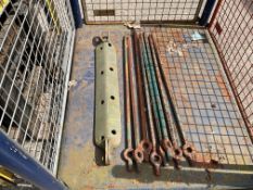 UNISSUED GROUND ANCHOR WINCHING KIT & 8 PINS.