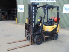 Daewoo G15S-2 LPG Forklift 3 Stage Mast with Side Shift Sold with Gas Bottle need Ignition Switch